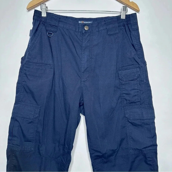 5.11 Tactical Men's Navy Taclite Pro Lightweight Performance Pants Size 34 - Picture 4 of 15